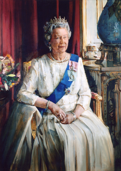 queen elizabeth i portrait. Queen Elizabeth II and